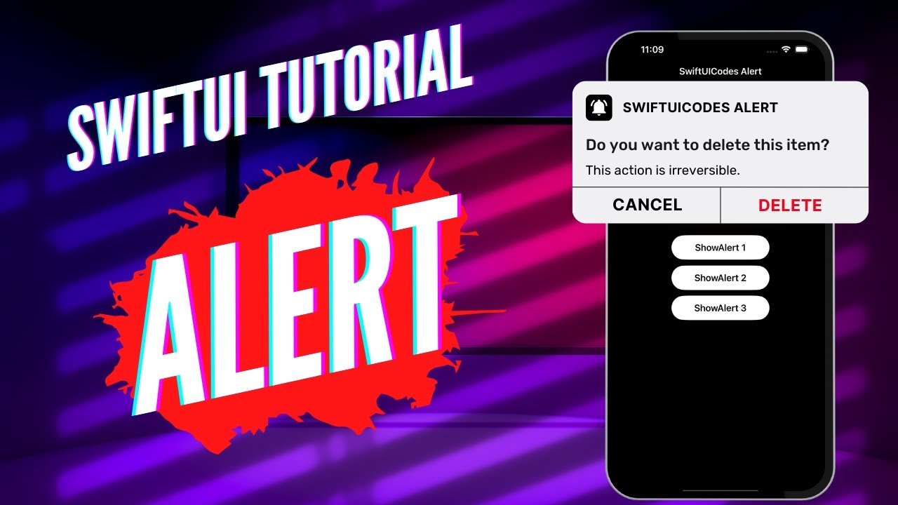 SwiftUI Tutorial: Alert Message