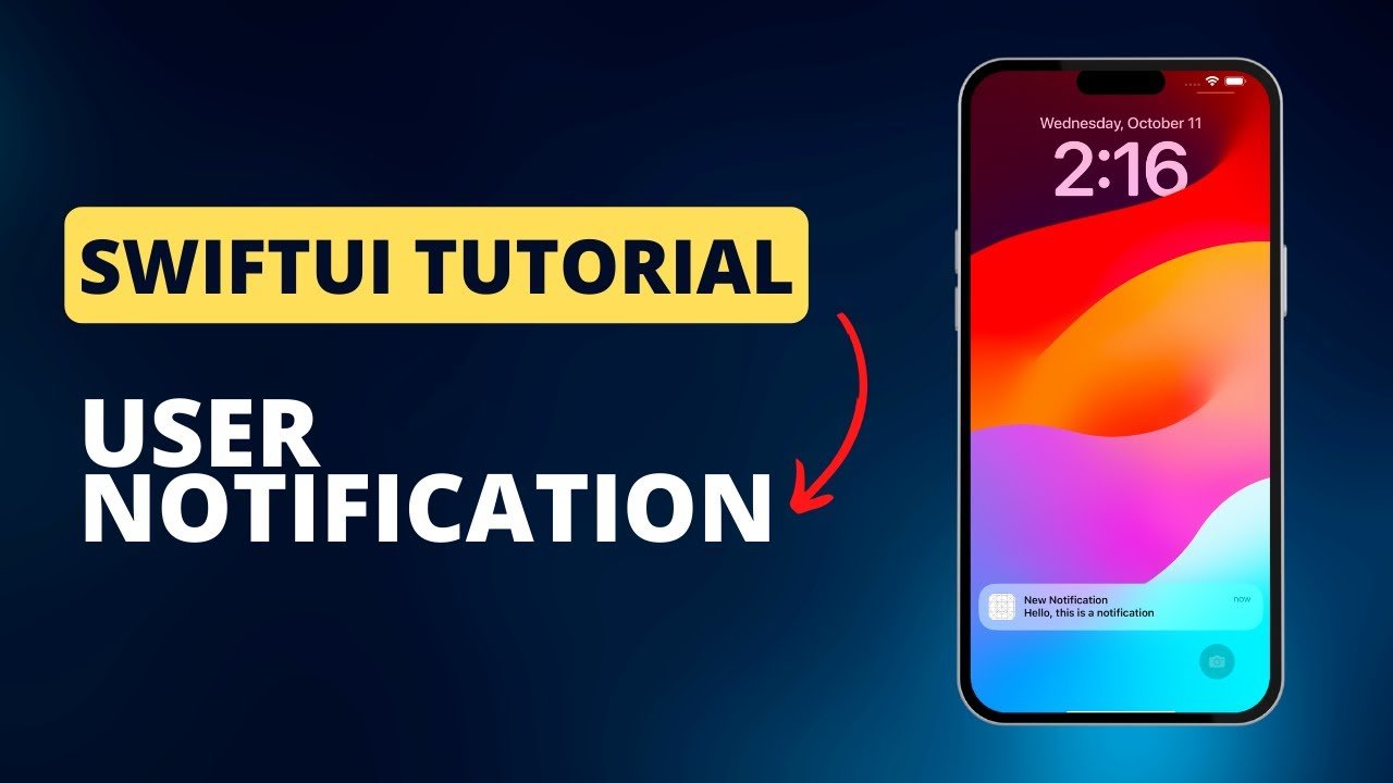 SwiftUI Tutorial: User Notification