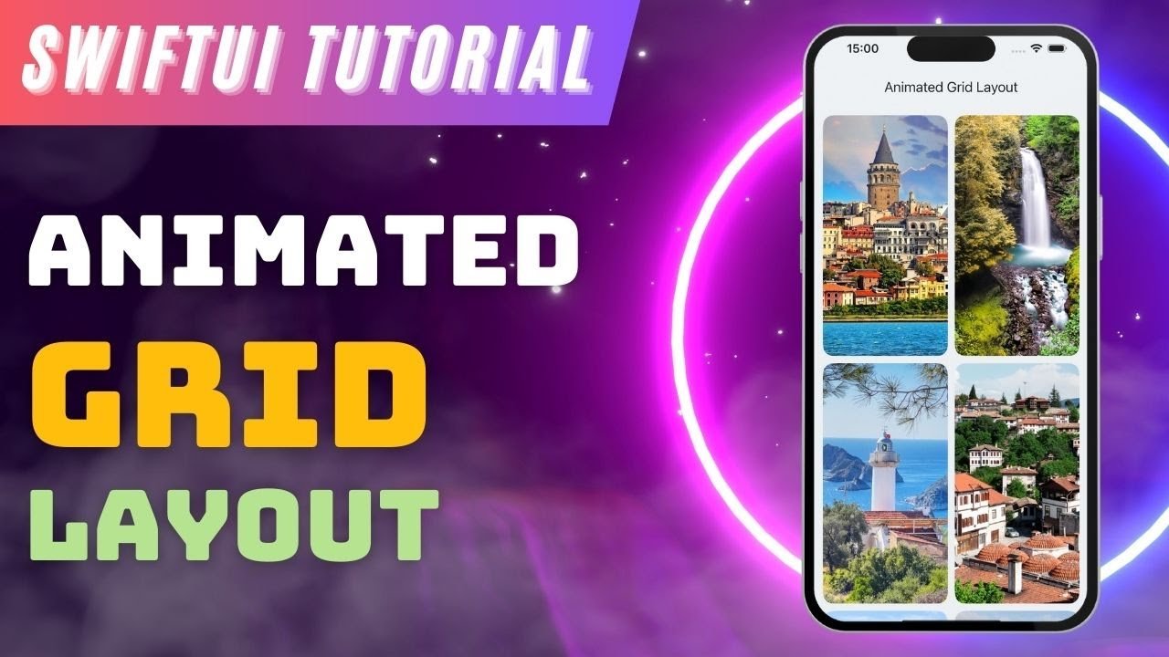 SwiftUI Tutorial Animated Grid Layout